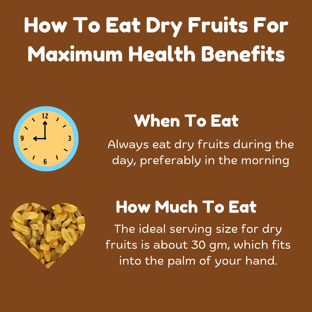 Nourishyum Raisins 500 grams With Reusable Jar | Dried Grapes | Kishmish | Nuts & Dry Fruits