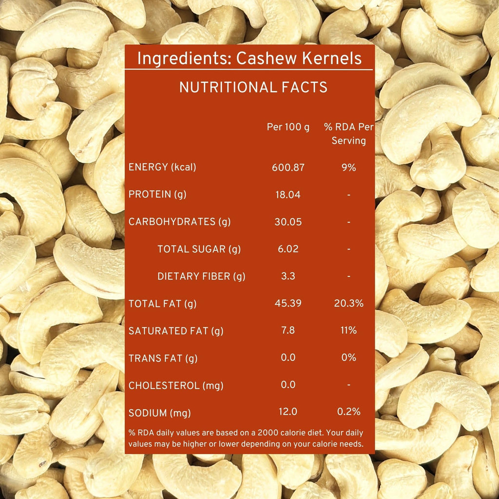 Nourishyum Premium WW320 (Grade A++) Cashews 500g With Reusable Jar | Whole Kaaju | 100% Natural King Size Kaju | Nuts & Dry Fruits | Healthy Snacks | Dry Fruit Gift Pack
